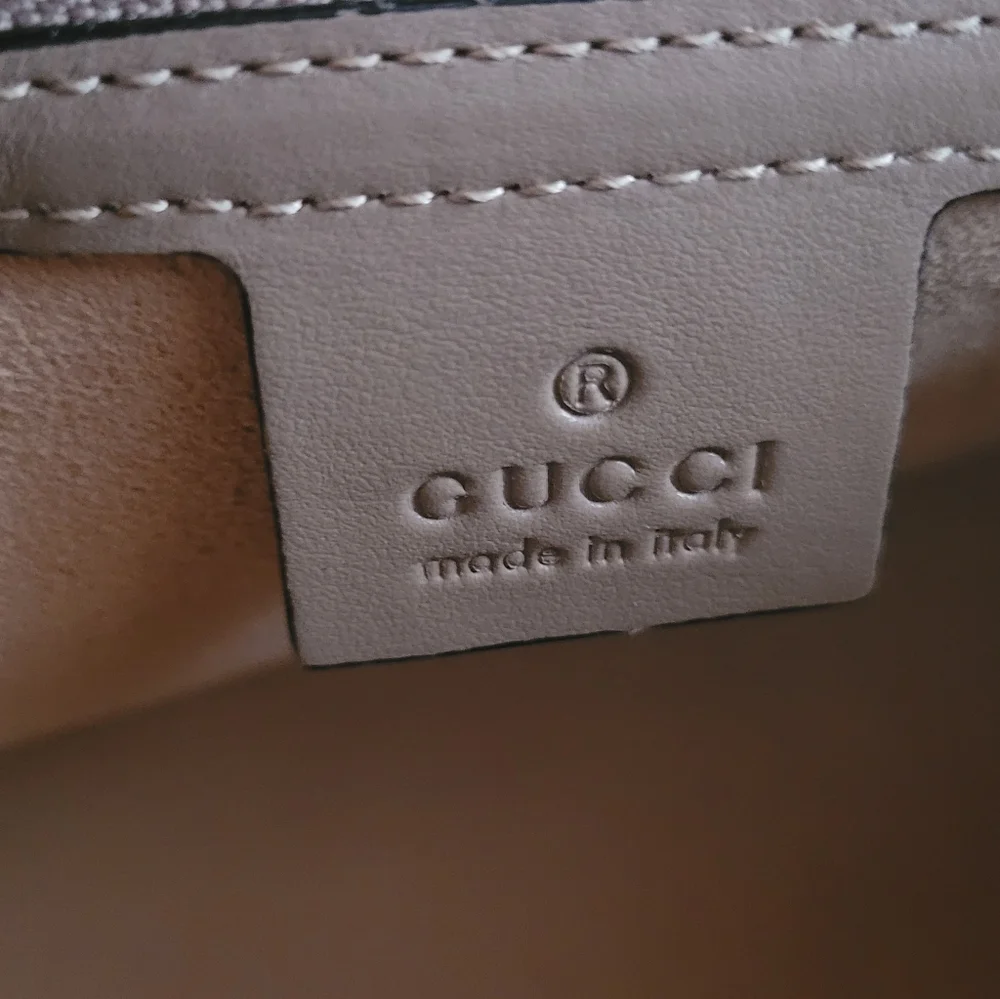 GUCCI Calfskin Matelasse Top Handle/Shoulder Bag 